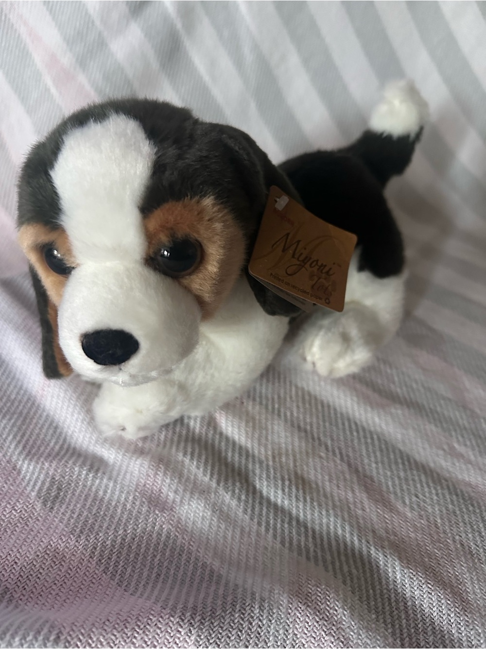 Plush Beagle Dog - Tricolor Soft Toy
